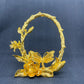 1PC Metal Butterfly Holder For Natural Crystal Ball Decor Gift