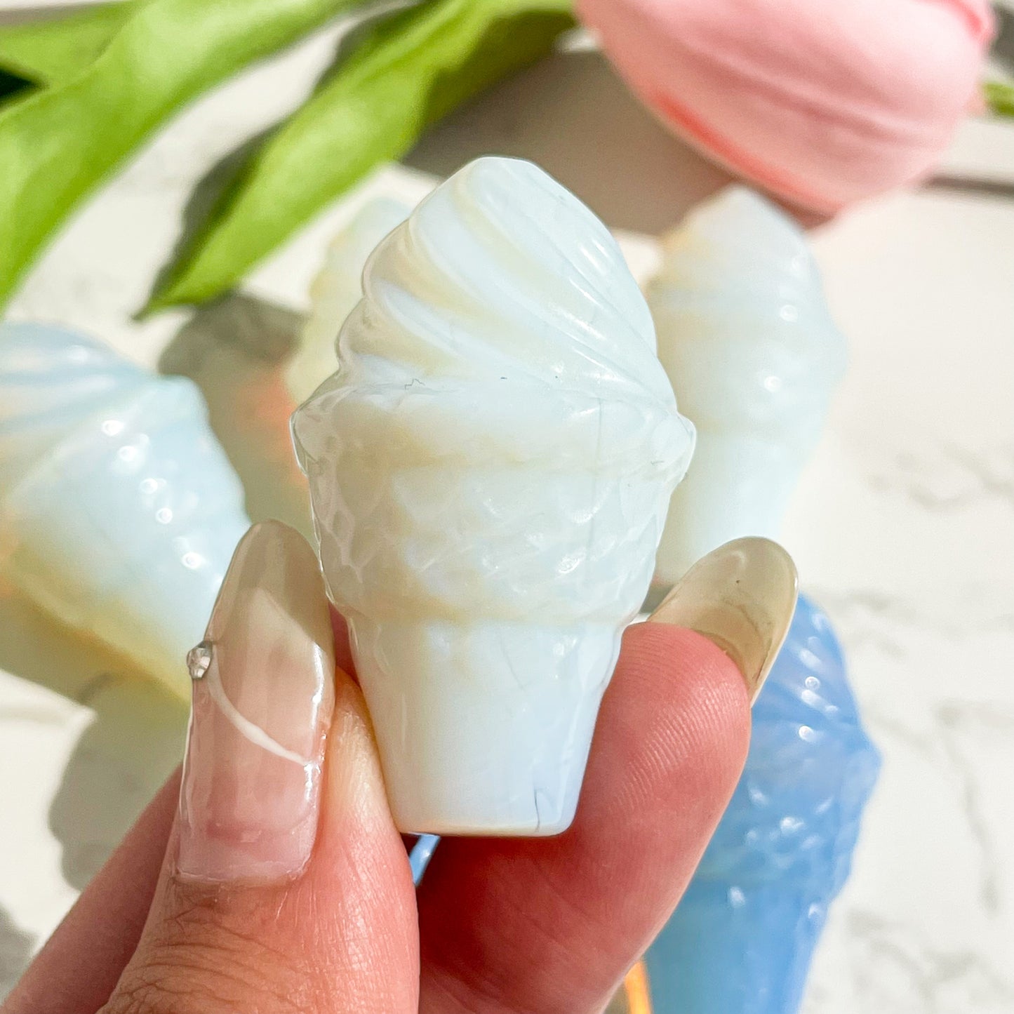Crystal Ice Cream carving