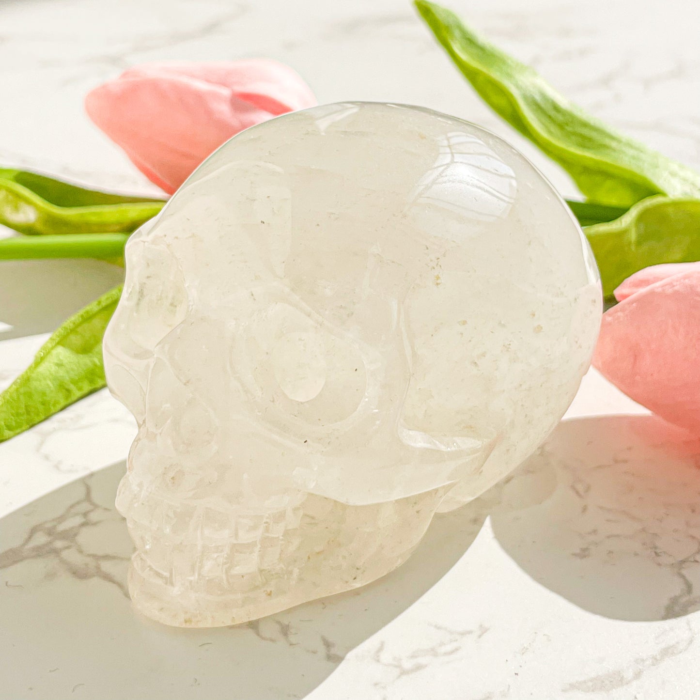 Crystal Skull carving (3 inch hollow)