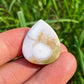 Amazing Natural Ocean Jasper Crystal Agate Round Pendant Jasper Reiki Stone Gift