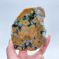 Collection ! Amazing Orbicular Ocean Jasper Agate Druzy Slab Reiki Stone Gift 05