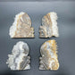 Natural Quartz Crystal Cluster Carved Butterfly Fairy Healing Decoration 1PC