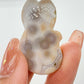 Collection ! Amazing Orbicular Ocean Jasper Agate Fox Reiki Stone Healing A06